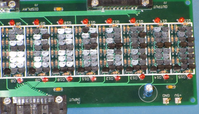 PCB with reversed transistor
