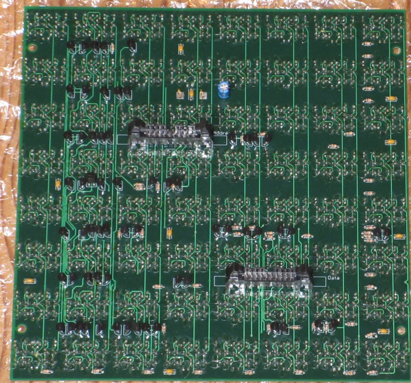 rear of memory board