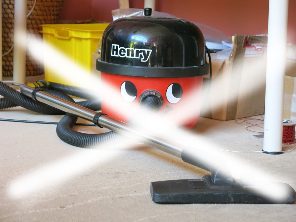 Henry the hoover is banned