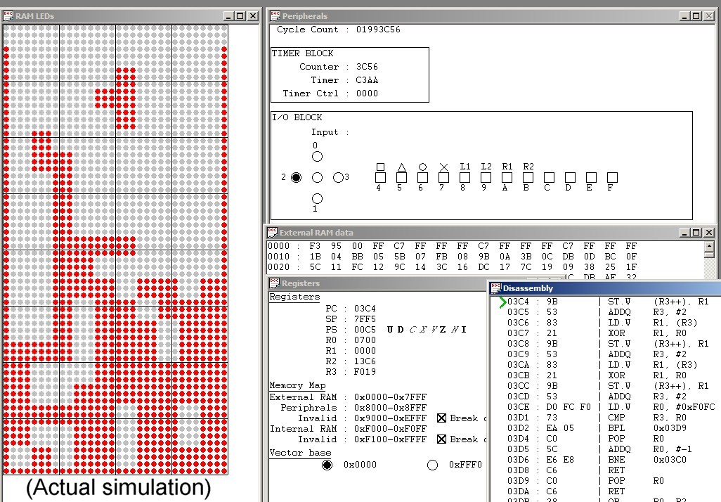 screenshot of tetris